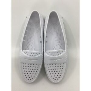 Floafers Womens Country Club Driver White Water Shoes Loafers Size 5 Waterproof